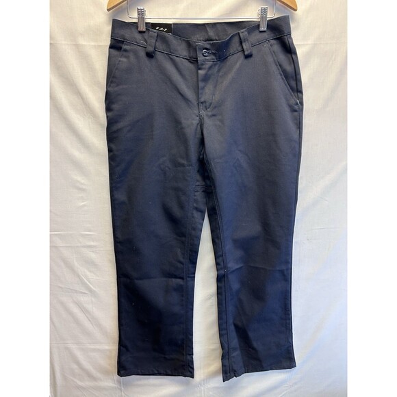 Wrangler Workwear Women’s Plain Front Work Pants Navy Blue Size 10 - Picture 3 of 11